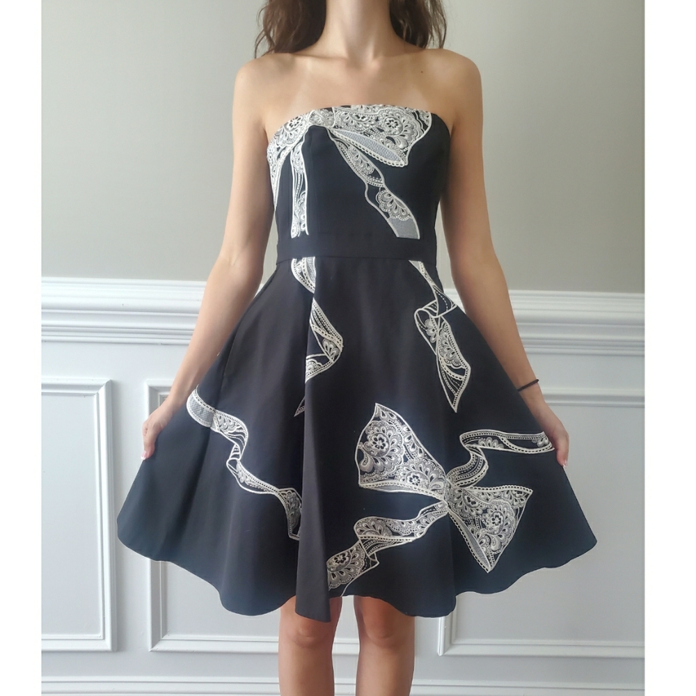 WHBM Embroidered Dress